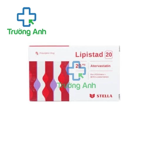 Lipistad 20 - Thuốc làm giảm cholesterol máu hiệu quả của Stada